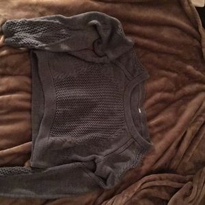 Crop lululemon sweater hardly worn